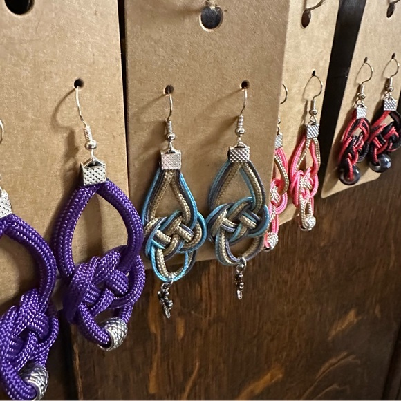 HandMade Boho Earrings NEW 🧵 - Picture 2 of 4